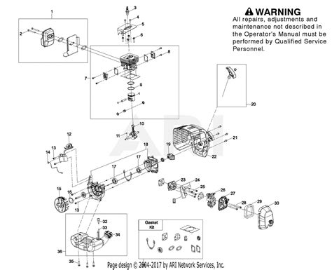 poulan ppbp gas blower parts diagram  engine