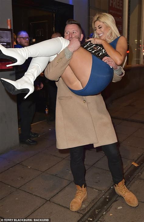 chloe ferry puts on a bleary eyed display as she enjoys wild night out