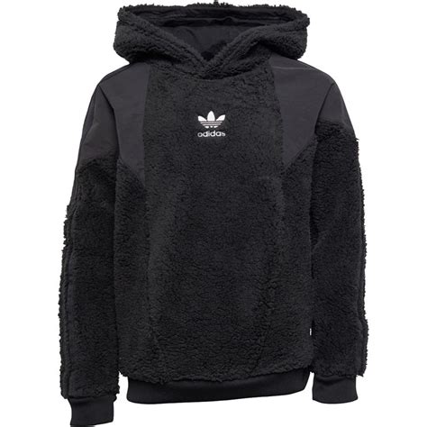 adidas originals junior polar fleece hoodies zwart