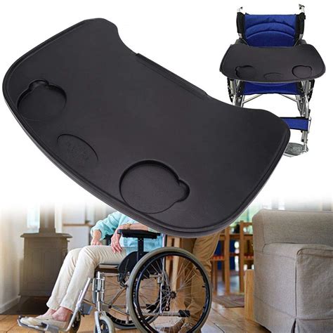 wheelchair traywheelchair lap universal trays desk fit  manual powered  electric