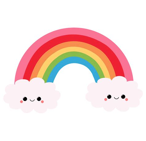 cute rainbow png   cute rainbow png png images