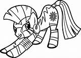 Coloring Zecora Lucky Pages Wecoloringpage sketch template