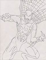 Spiderman 2099 Deviantart sketch template