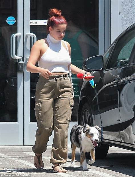 ariel winter flashes toned arms in la daily mail online