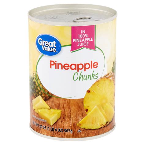 great  canned pineapple chunks  oz walmartcom