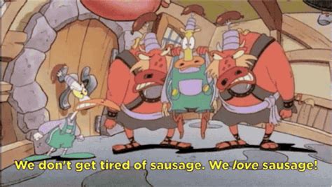 Rocko S Modern Life S “we Don’t Get Tired Of Sausage We Love
