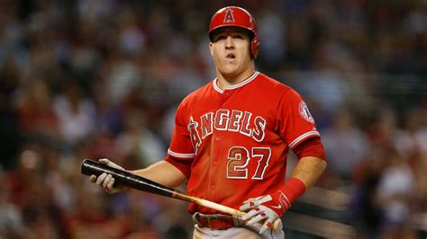 life   angels fan watching mike trouts wasted prime   bench