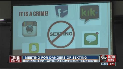 emergency meeting for dangers of sexting youtube