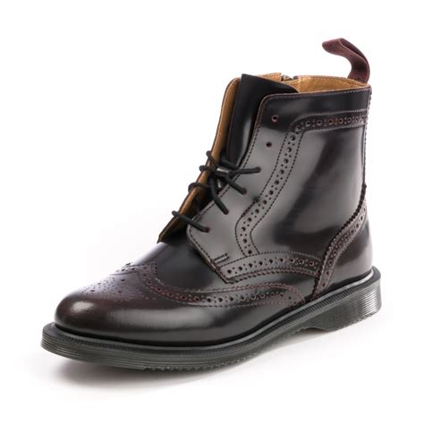 dr martens delphine arcadia  eye womens brogue boot womens  cho fashion  lifestyle uk