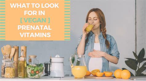 vegan prenatal vitamins