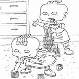Phil Rugrats Coloring Pages sketch template