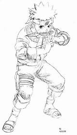 Naruto Draw Fighting Stance Kaine Rj Deviantart sketch template