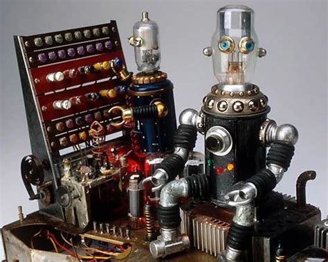 strange  beautiful junk robots memoirs   rainy day