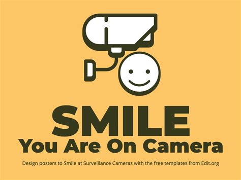 smile    camera sign templates