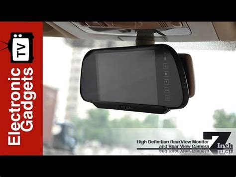 high definition rear view monitor rear view camera youtube