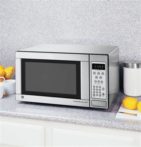 Ge® 1 1 Cu Ft Capacity Countertop Microwave Oven Jes1142sj Ge