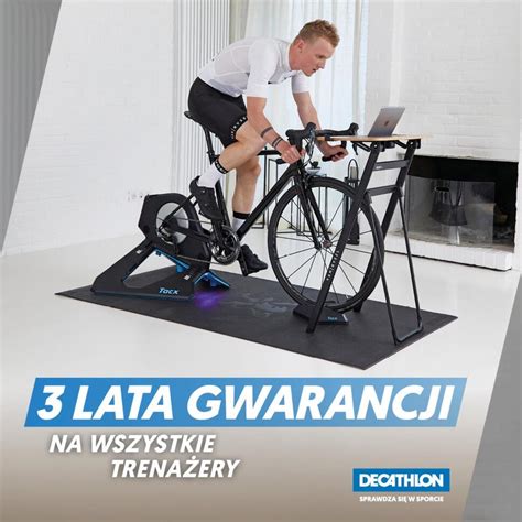 trenazer rowerowy tacx flow smart  tacx decathlon