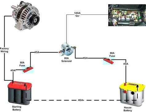 light bar  dual battery wiring diagram wire