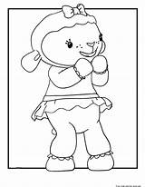 Coloring Doc Mcstuffins Pages Printable Da Dottoressa Peluche Colorare Lambie Disney Colouring Disegni Print Lamb Color Kids Junior Birthday Clipart sketch template