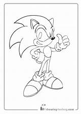Coloring Cartoon Pages Sonic Hedgehog Printable Print Drawings Dope Adults Sheets Loading Cartoons Kids Animated Template sketch template
