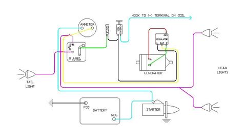 volt battery wiring diagram