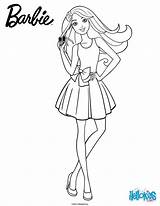 Barbie Skirt Bow Coloring Pages Hellokids Printable Color Print Online sketch template