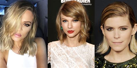 11 Best Long Bob Hairstyles Our Favorite Celebrity Lob Haircuts