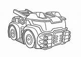 Bots Blaze Bot Heatwave Okanaganchild Brum Frisch Kolorowanki Transformer Truck sketch template