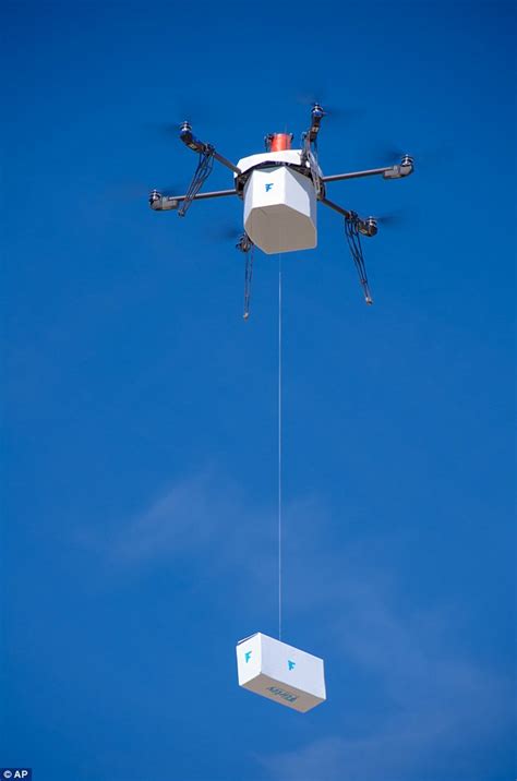 flirtey drone   pilot delivers package   small nevada town daily mail
