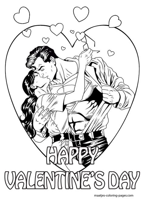 superhero valentines day coloring pages  kids