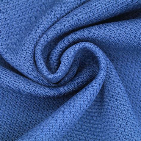 mesh textured  polyester double knit fabriceysan fabric