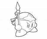 Kirby Mario Yoshi Kong Coloringhome Azcoloring sketch template