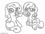 Alicorn Coloring Pages Chibi Mlp Kids Printable Color sketch template
