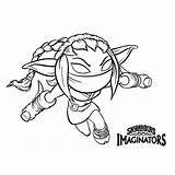 Skylanders Elf Stealth Imaginators Scribblefun Skylander Leukvoorkids sketch template