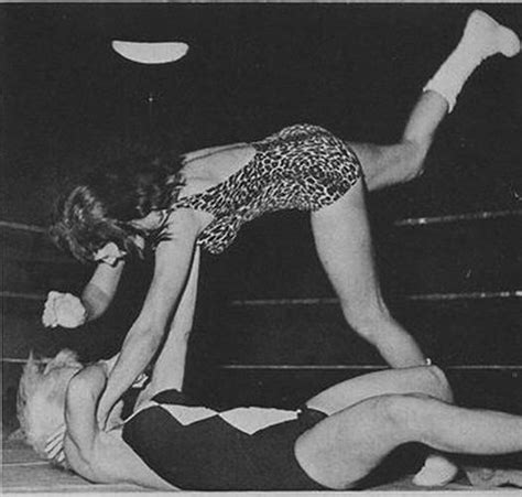 Womens Pro Wrestling Ann Casey Vs Judy Grable Vintage Women Wrestling