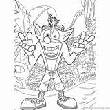 Bandicoot Crash Pages Coloring Printable Xcolorings 744px 109k Resolution Info Type  Size Jpeg sketch template