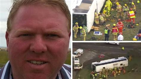 Eynesbury School Bus Crash Truck Driver Jamie Gleeson Allegedly Told