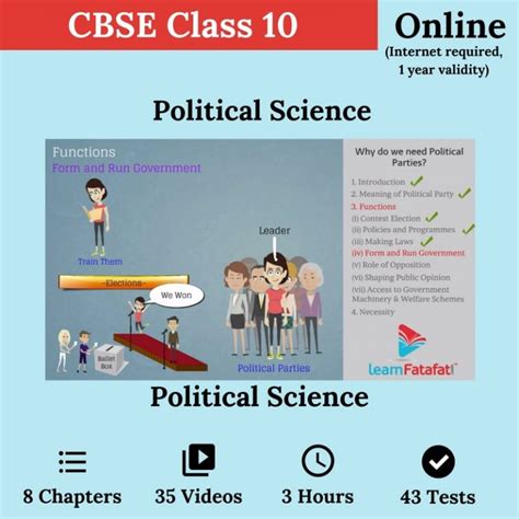 Cbse 10 Political Science Social Science Video Notes Qu Learnfatafat