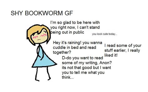 Shy Bookworm Gf Ideal Gf Know Your Meme
