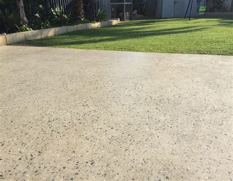 outdoor polished concrete honed concrete perth designer floors