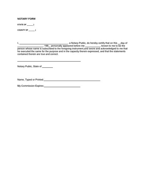 notary public template letter  template gambaran riset