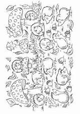 Herbst Igel Ausmalbilder Kids Fall Erwachsene Hedgehog Malvorlagen Ausmalen Tiere Kinder Kindergarten Hedgehogs Mushrooms Herfst Herisson Tipss Ausmalvorlagen Wimmelbild Malvorlage sketch template