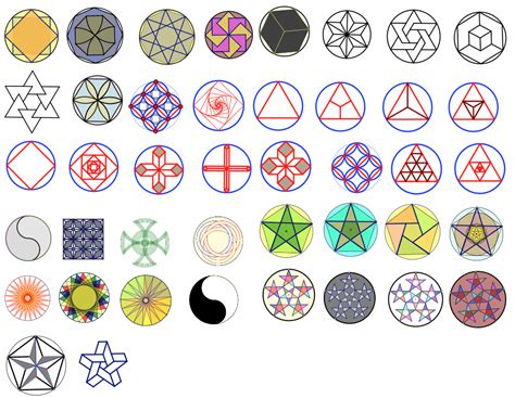 constructed patterns  circles