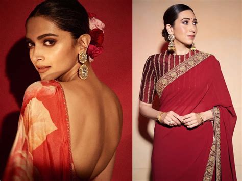 From Kajol To Madhuri Dixit 5 Red Saris Every Bride Must