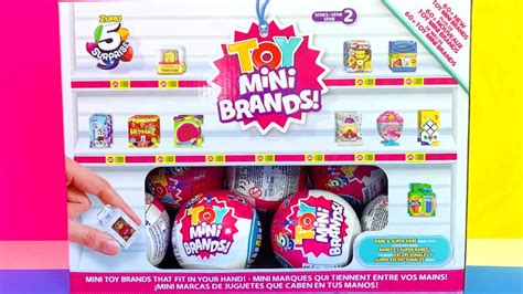 toy mini brands series  unboxing zuru  surprise ball box blind bag toy opening youtube