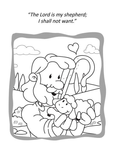 psalm  coloring book icharacter