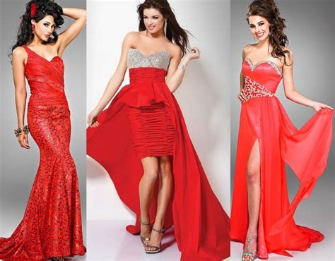 because red is sexy gowns ~ elegant prom dresses 2012