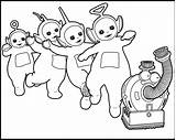 Teletubbies Coloring Pages Kids Printable Colouring Activity Drawing Po Print Printables Getdrawings Activities sketch template