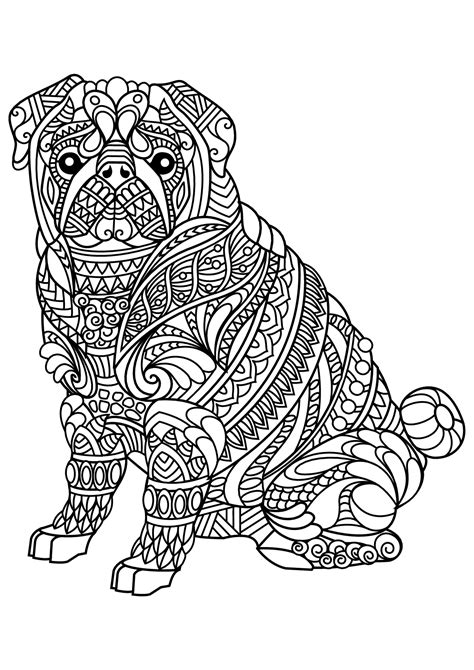 bulldog dogs kids coloring pages