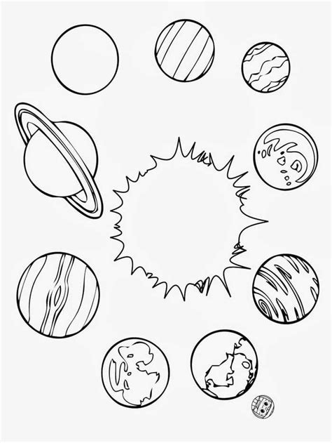 planet coloring pages   print coloringfoldercom solar system
